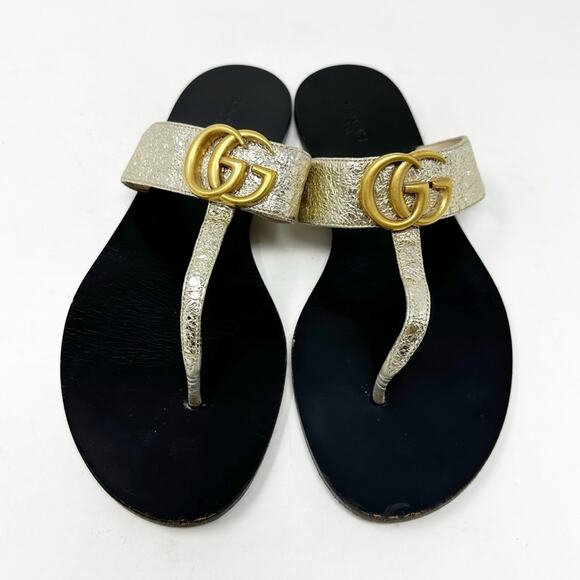 Gucci Marmont GG Thong Sandals EU 38 - Picture 2 of 9